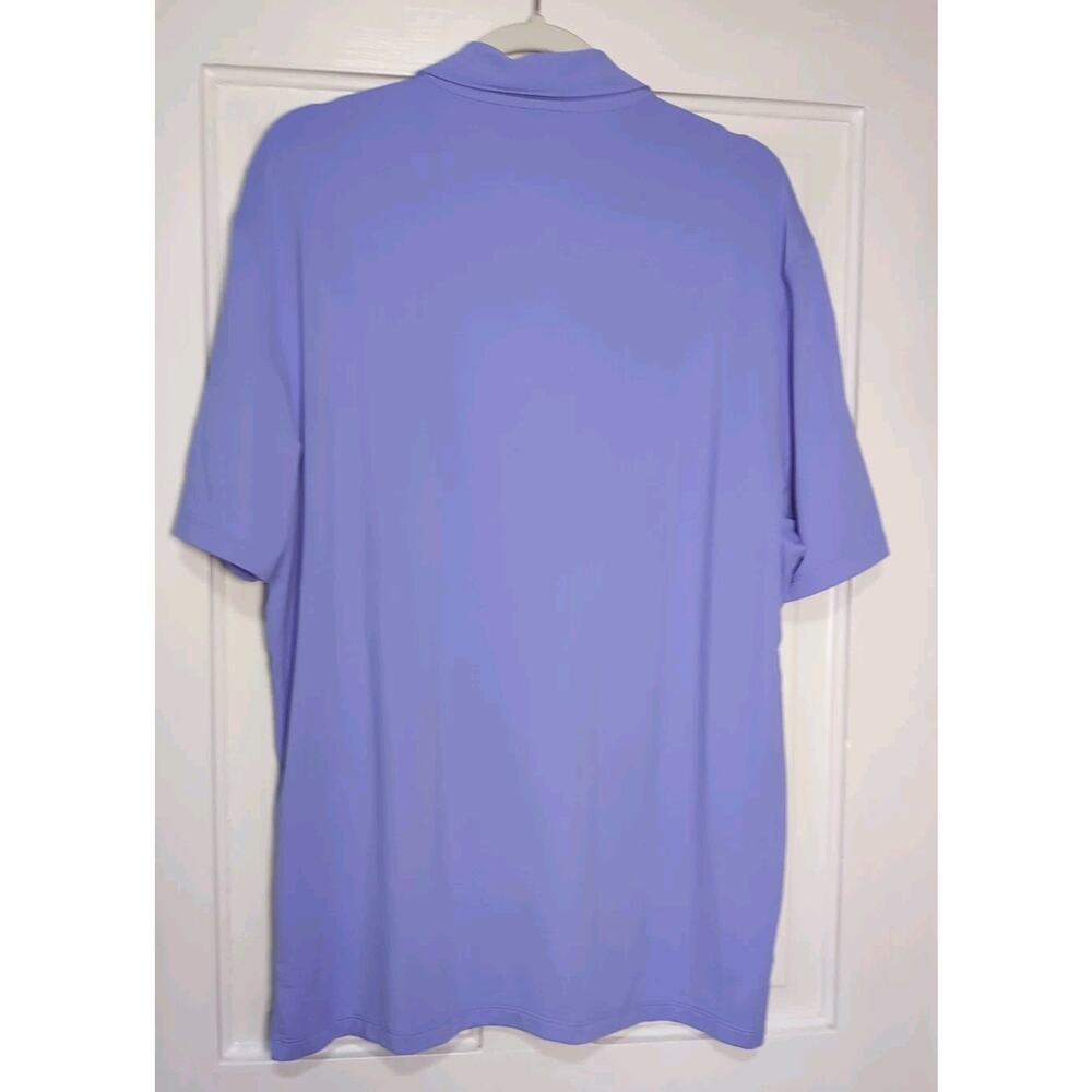 IBKUL Purple Polo Shirt Active Golf UPF 50 Mens L Sports Klinger Lake (1224) - Picture 7 of 7